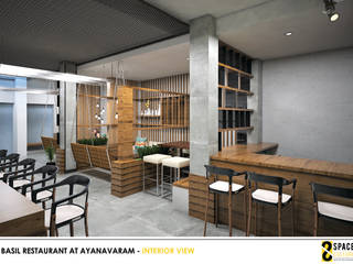 BASIL ITALIAN RESTAURANT @ AYANAVARAM, SPACE CULTURE SPACE CULTURE Walls & floors