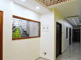 Mrs.Lakshmi, designhood designhood Eclectic style corridor, hallway & stairs