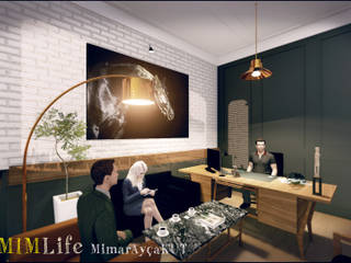 S.D. OFİS, MİMLIFE-MİMAR AYÇA KUT MİMLIFE-MİMAR AYÇA KUT Commercial spaces