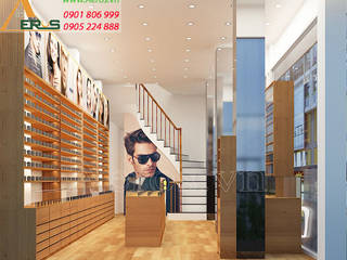 Thiet Ke Thi Cong Shop Mat Kinh Mat Ngoc Optic Tai Quan 3, xuongmocso1 xuongmocso1 Commercial spaces