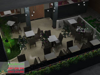 Thiet Ke Thi Cong Quan Cafe Kem 2B Tai Quan 10, xuongmocso1 xuongmocso1 Commercial spaces