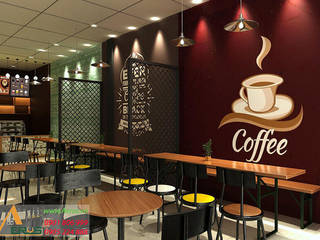 Thiet Ke Thi Cong Quan Cafe Cafe & Bakery Tai Bien Hoa, xuongmocso1 xuongmocso1 Commercial spaces