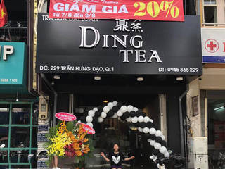 Thiet Ke Thi Cong Quan Tra Sua Ding Tea Tai Quan 1, xuongmocso1 xuongmocso1 Commercial spaces
