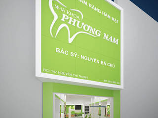 Thiet Ke Thi Cong Phong Kham Nha Khoa Phuong Nam Quan 1, xuongmocso1 xuongmocso1 Commercial spaces