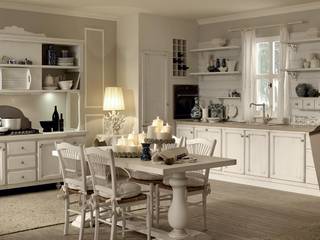 Solaia bianco modernariato, Zappalorto Zappalorto Classic style kitchen Solid Wood Multicolored