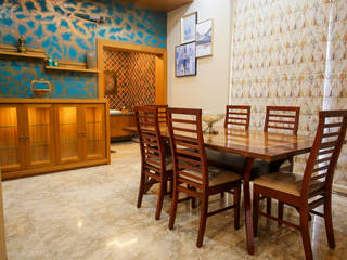 Living embodiment of Dreams, R & R Builders R & R Builders Modern dining room