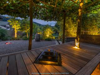 Beleuchtung im Garten, BECKER Garten- und Landschaftsbau GmbH BECKER Garten- und Landschaftsbau GmbH Modern garden