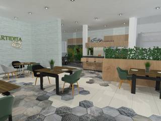 Local Comercial Cafetería, NSR Interior Design NSR Interior Design Commercial spaces