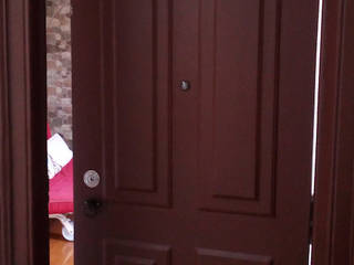 Guest House, Manga Urbana Manga Urbana Front doors Solid Wood Multicolored