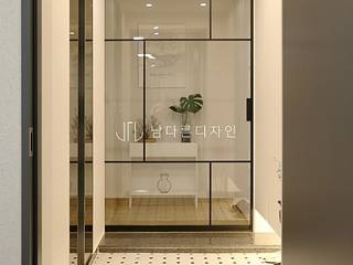 침산동 오페라삼정그린코아더베스트 34PY, 남다른디자인 남다른디자인 Pasillos, vestíbulos y escaleras de estilo moderno