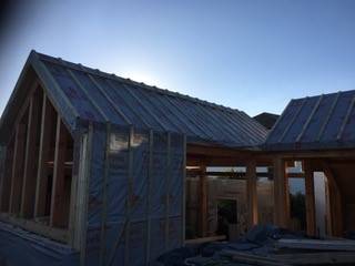 Padstow - SIPS & Oak Build, Building With Frames Building With Frames Rumah kayu Kayu