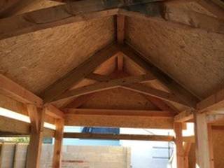 Padstow - SIPS & Oak Build, Building With Frames Building With Frames Casas de madera Madera