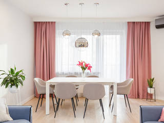 Mieszkanie na Ursynowie, Modify- Architektura Wnętrz Modify- Architektura Wnętrz Modern dining room