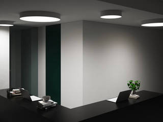 PLAFO, Pujol Iluminacion Pujol Iluminacion Industrial style study/office