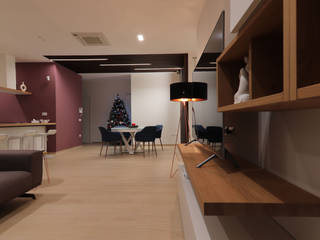 APPARTAMENTO "PACCIANI", Studio di Progettazione e Design "ARCHITÈ" Studio di Progettazione e Design 'ARCHITÈ' Scandinavian style living room