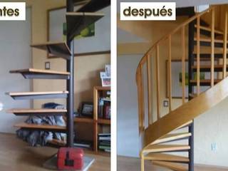 Antes y Despues, VIVE arquitectura VIVE arquitectura Escaleras