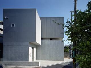 3つの箱の家/House in Toyonaka, 藤原・室 建築設計事務所 藤原・室 建築設計事務所 Modern houses