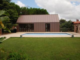 Pavellón de verano para vivienda unifamiliar en Reus (Tarragona), ZFA Arquitectura ZFA Arquitectura Casitas de jardín