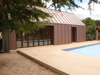 Pavellón de verano para vivienda unifamiliar en Reus (Tarragona), ZFA Arquitectura ZFA Arquitectura Casitas de jardín