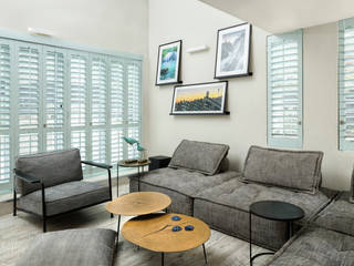 Vorna Valley Living Room Makeover, Deborah Garth Interior Design International (Pty)Ltd Deborah Garth Interior Design International (Pty)Ltd Salas de estilo moderno
