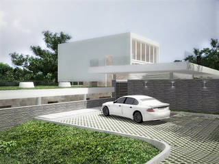 Sonoma, RRA Arquitectura RRA Arquitectura Carport Stone White