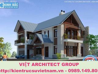 Công trình biệt thự 2 tầng kiến trúc mái thái ở Lai Châu, Việt Architect Group Việt Architect Group