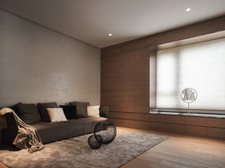 誠泰大院_光影之家, 形構設計 Morpho-Design 形構設計 Morpho-Design Modern media room