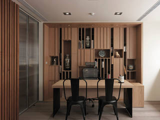 Yongchun MIX, 形構設計 Morpho-Design 形構設計 Morpho-Design Рабочий кабинет в стиле модерн