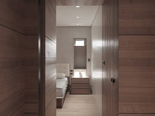 水平之家, 形構設計 Morpho-Design 形構設計 Morpho-Design Modern style bedroom