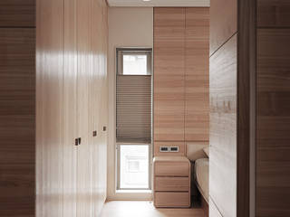 水平之家, 形構設計 Morpho-Design 形構設計 Morpho-Design Modern Bedroom
