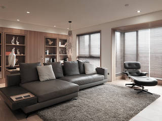 FRAME, 形構設計 Morpho-Design 形構設計 Morpho-Design Modern living room
