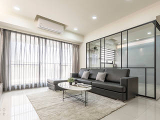 JIAN House, 元作空間設計 元作空間設計 Modern living room