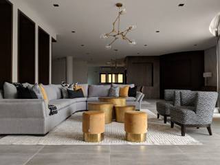 فيلا موديرن بالرياض, FN Design FN Design Modern living room