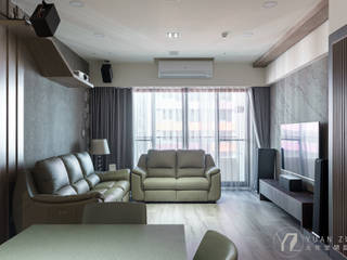 CHEN House‧擁樂, 元作空間設計 元作空間設計 Modern living room