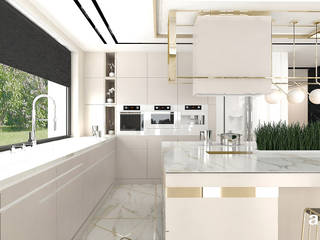 Luksusowe kuchnie | ARTDESIGN, ARTDESIGN architektura wnętrz ARTDESIGN architektura wnętrz Dapur Modern