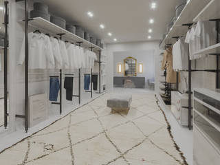 Vestidor, NRN diseño de interiores NRN diseño de interiores غرفة الملابس