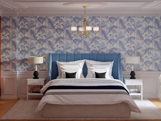 Dormitorios, NRN diseño de interiores NRN diseño de interiores クラシカルスタイルの 寝室