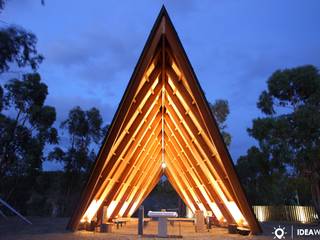 Capela Nossa Senhora de Fátima, Ideawood - Casas de Madeira Ideawood - Casas de Madeira บ้านและที่อยู่อาศัย