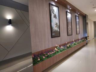 Interior Lobby Resepsionis Bandara City Apartment, PT. PANCAR KREASI ABADI PT. PANCAR KREASI ABADI