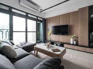 延 ‧ 靜, 築川設計 築川設計 Living room