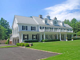 Custom Colonial Home, Westport CT, DeMotte Architects, P.C. DeMotte Architects, P.C. Kolonialne domy