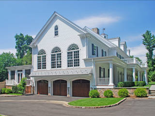 Custom Colonial Home, Westport CT, DeMotte Architects, P.C. DeMotte Architects, P.C. Kolonialne domy