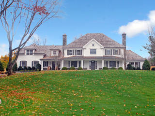 Colonial Spec House, Greenwich, CT, DeMotte Architects, P.C. DeMotte Architects, P.C. Colonial style houses