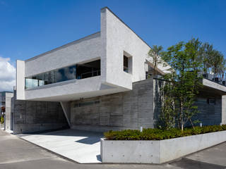 清水の家 / House in Shimizu, 庄司寛建築設計事務所 / HIROSHI SHOJI ARCHITECT&ASSOCIATES 庄司寛建築設計事務所 / HIROSHI SHOJI ARCHITECT&ASSOCIATES Single family home Concrete Grey