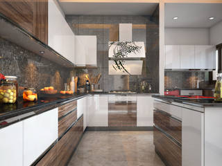 Kitchen Interior Design Ideas, Monnaie Architects & Interiors Monnaie Architects & Interiors モダンな キッチン