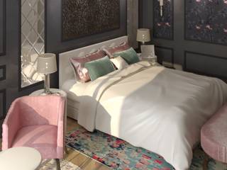 تصميم غرفة نوم رئيسية, AmiraNayelDesigns AmiraNayelDesigns Chambre classique