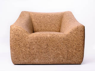 Block Armchair, Creative-cork Creative-cork Phòng khách Bần
