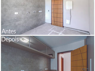 Antes e Depois, Samantha Sato Designer de Interiores Samantha Sato Designer de Interiores