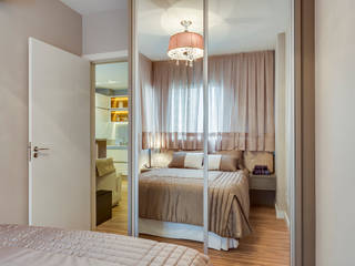 Studio, Samantha Sato Designer de Interiores Samantha Sato Designer de Interiores Small bedroom MDF