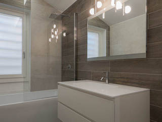 BAGNO "CAPANNA", MINIMA Architetti MINIMA Architetti Minimal style Bathroom